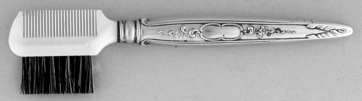 Old Master (Sterling, 1942) Eyebrow Brush by Towle Silver-1