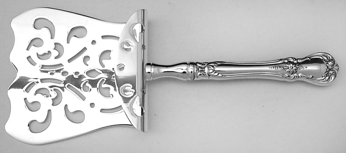 Old Master (Sterling, 1942) Hollow Asparagus Server with Silverplate Hood by Towle Silver-1
