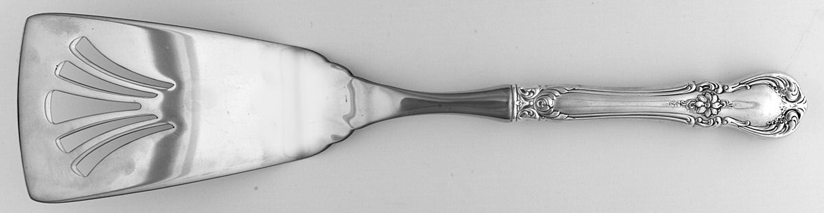 Old Master (Sterling, 1942) Lasagna Server with Pierced Stainless Blade by Towle Silver-1
