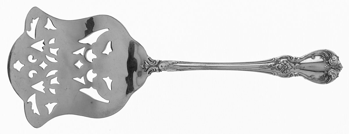 Old Master (Sterling, 1942) Solid Pierced Waffle Server by Towle Silver-1