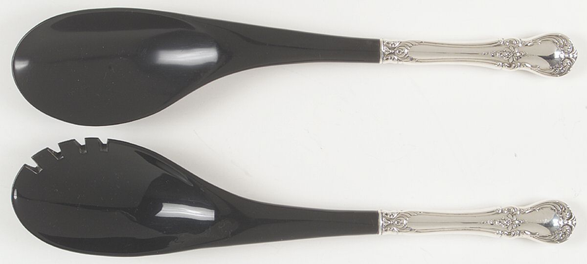 Old Master (Sterling, 1942) Plastic Bowl 2-Piece Salad Set by Towle Silver-1