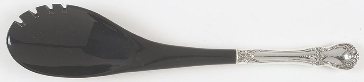Old Master (Sterling, 1942) Salad Serving Fork with Plastic Prongs by Towle Silver-1