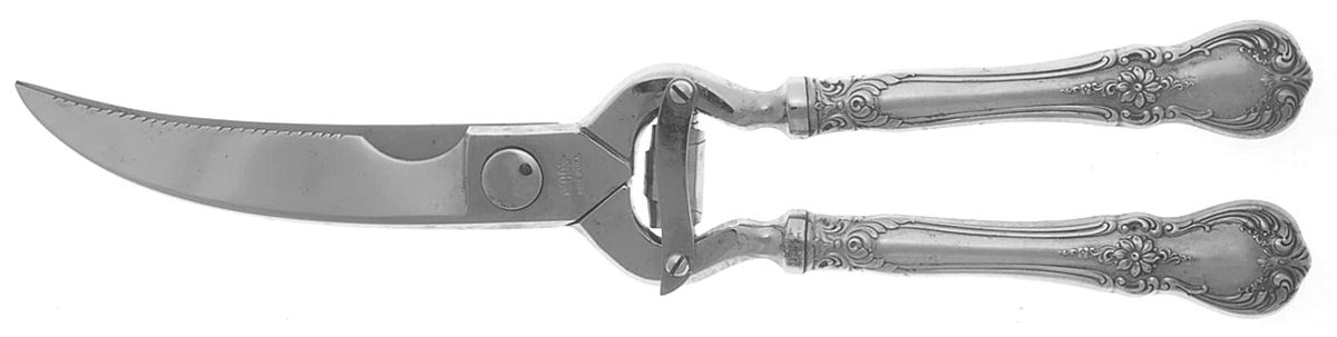 Old Master (Sterling, 1942) Poultry Shears with Stainless Blades by Towle Silver-1