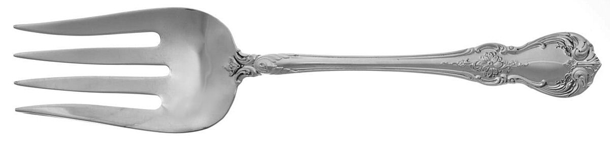 Old Master (Sterling, 1942) Solid Salad Serving Fork by Towle Silver-1