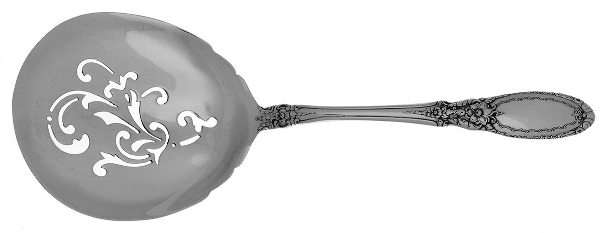 Old Mirror (Sterling, 1940) Tomato Server, Solid Piece by Towle Silver-1