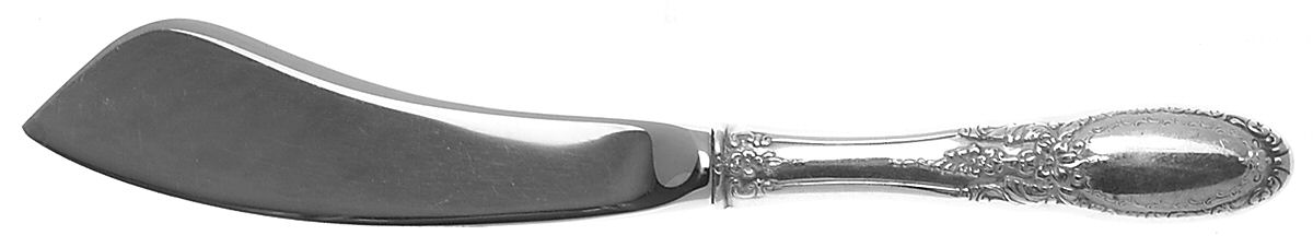 Old Mirror (Sterling, 1940) Hollow Handle Master Butter Knife by Towle Silver-1