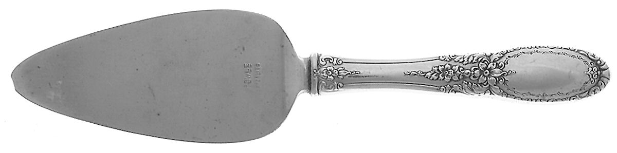 Old Mirror (Sterling, 1940) Cheese Server Hollow Handle, Sterling Blade by Towle Silver-1