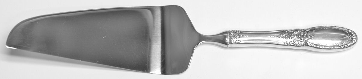 Old Mirror (Sterling, 1940) Pie & Cake Server with Stainless Blade by Towle Silver-1