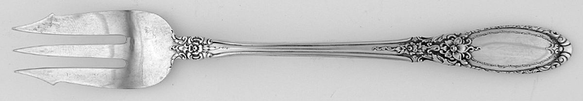 Old Mirror (Sterling, 1940) Old Style Pickle Fork by Towle Silver-1
