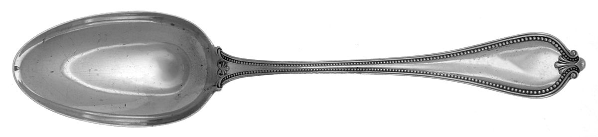 Old Newbury-Newbury (Sterling, 1900) Small Tablespoon (Serving Spoon) by Towle Silver-1