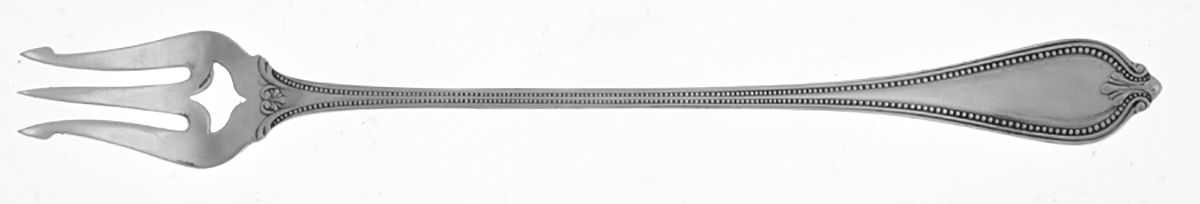 Old Newbury-Newbury (Sterling, 1900) Olive Fork by Towle Silver-1