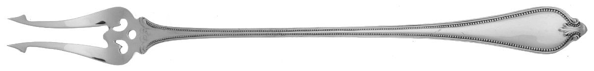Old Newbury-Newbury (Sterling, 1900) Long Handle Olive Fork by Towle Silver-1