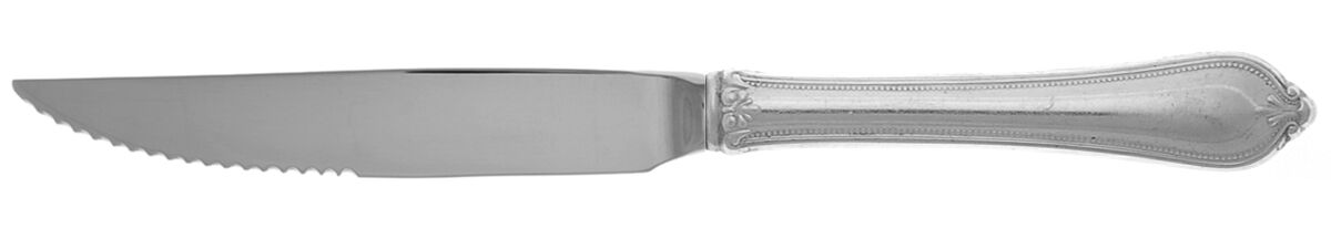 Old Newbury-Newbury (Sterling, 1900) Steak Knife Individual Hollow, Serrate HC by Towle Silver-1