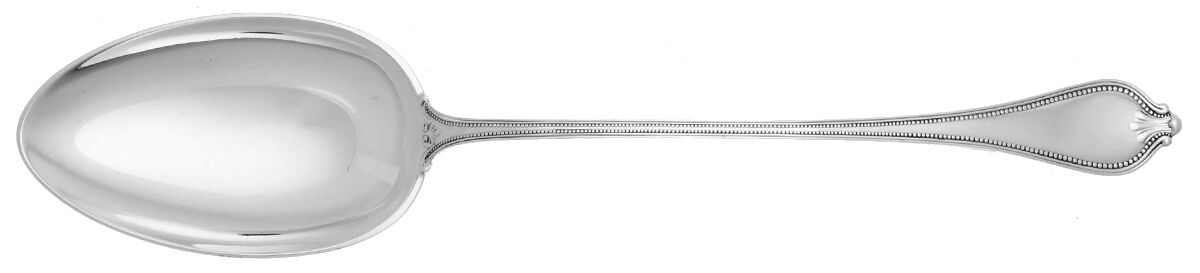 Old Newbury-Newbury (Sterling, 1900) Gravy/Dressing Spoon with Button by Towle Silver-1