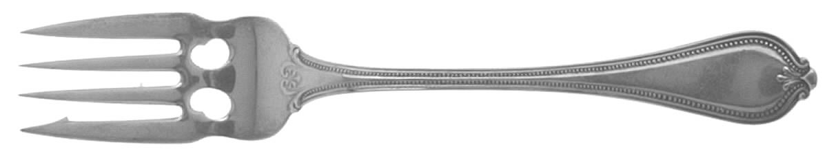 Old Newbury-Newbury (Sterling, 1900) Pastry Fork by Towle Silver-1