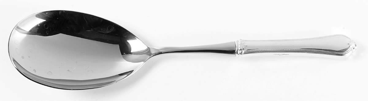 Old Newbury-Newbury (Sterling, 1900) Salad Servng Spoon with Stainless Bowl by Towle Silver-1