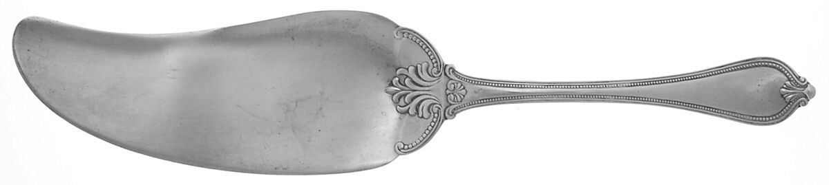 Old Newbury-Newbury (Sterling, 1900) Large Solid Fish Serving Knife by Towle Silver-1