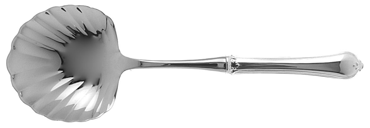 Old Newbury-Newbury (Sterling, 1900) Casserole Spoon with Stainless Shell Bowl by Towle Silver-1