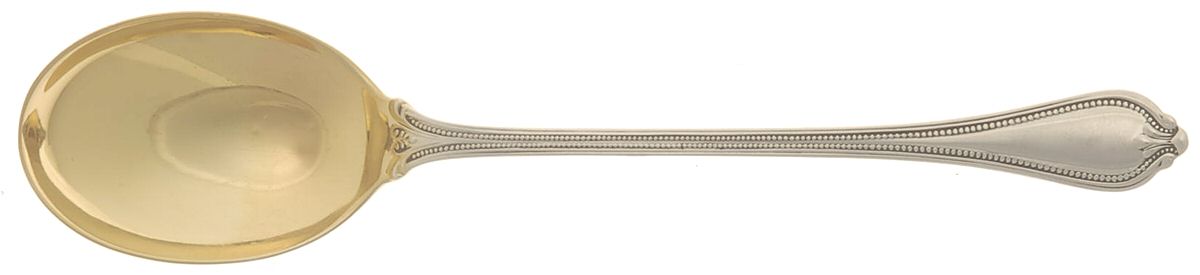 Old Newbury-Newbury (Sterling, 1900) Large Round Bowl Soup Spoon (Bouillon) by Towle Silver-1
