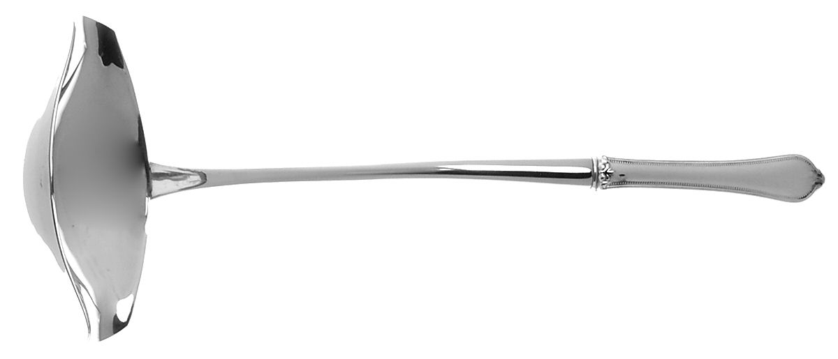 Old Newbury-Newbury (Sterling, 1900) Punch Ladle with Stainless Bowl by Towle Silver-1
