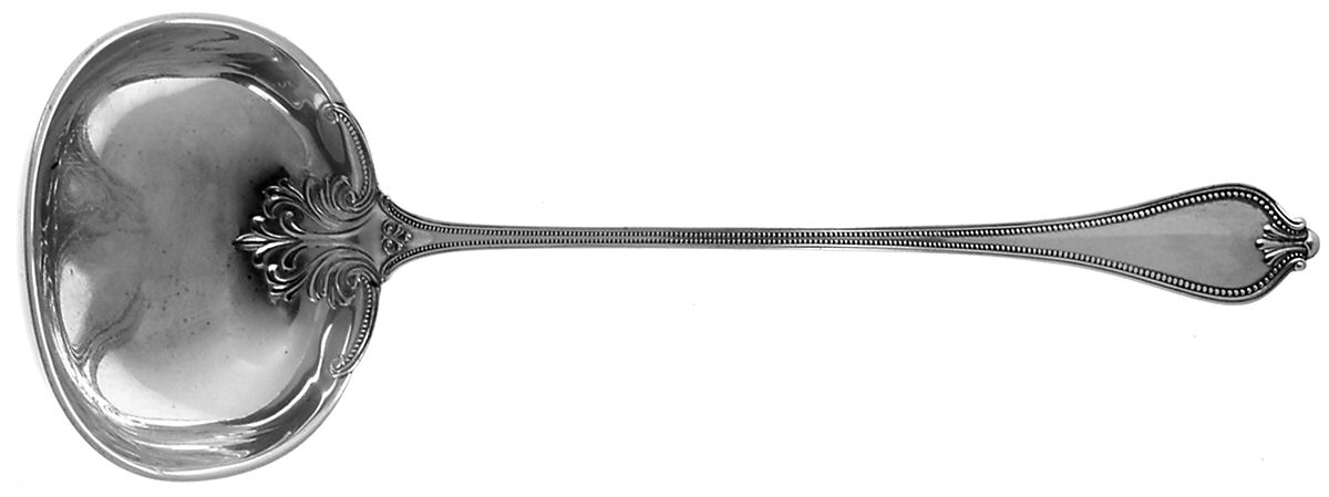 Old Newbury-Newbury (Sterling, 1900) Oyster Ladle Solid Piece by Towle Silver-1