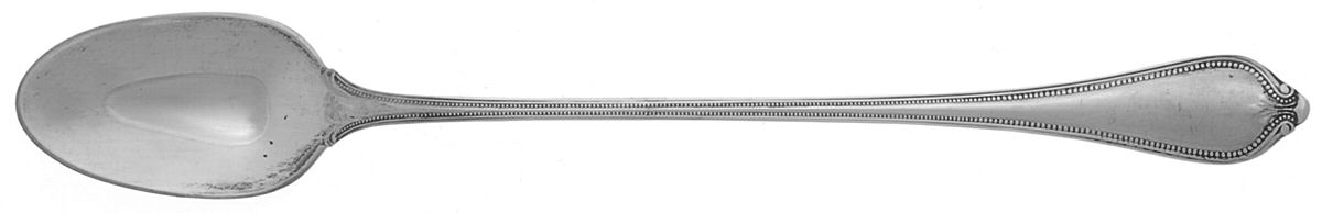 Old Newbury-Newbury (Sterling, 1900) Iced Tea Spoon by Towle Silver-1