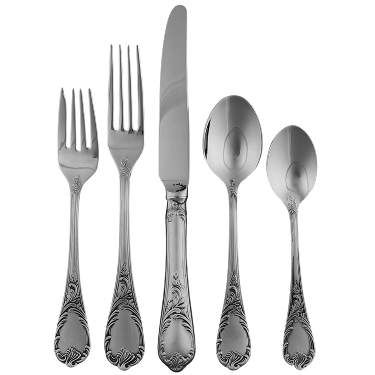 Old Vienna (Stainless) 40 Piece Estate Set by Towle Silver-1