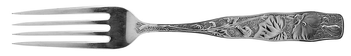 Orchids (Sterling, 1887) Fork by Towle Silver-1