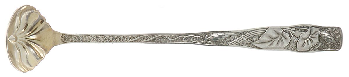 Orchids (Sterling, 1887) Mustard Spoon by Towle Silver-1