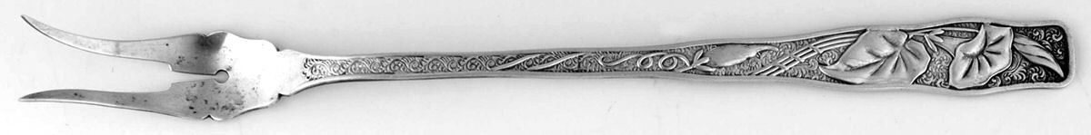 Orchids (Sterling, 1887) Olive Fork by Towle Silver-1