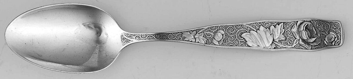 Orchids (Sterling, 1887) Teaspoon by Towle Silver-1
