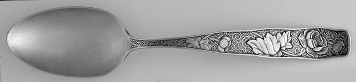Orchids (Sterling, 1887) Teaspoon by Towle Silver-1