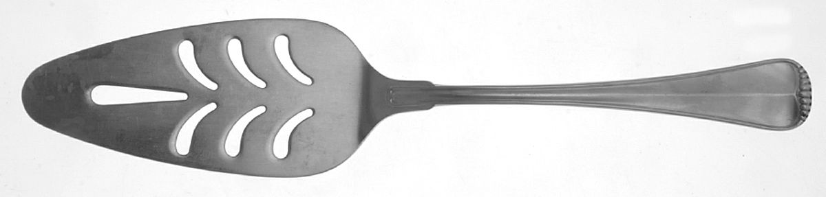 Oxford Scroll (Stainless) All Stainless Pie Server by Towle Silver-1