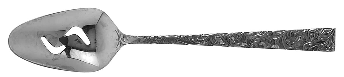 Paisley (Stainless) Pierced Tablespoon (Serving Spoon) by Towle Silver-1