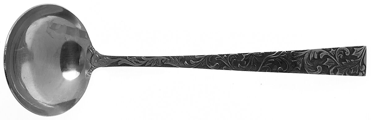 Paisley (Stainless) Solid Gravy Ladle by Towle Silver-1