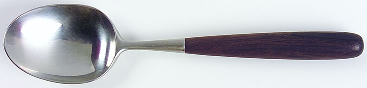 Palisander (Stainless) Place/Oval Soup Spoon by Towle Silver-1