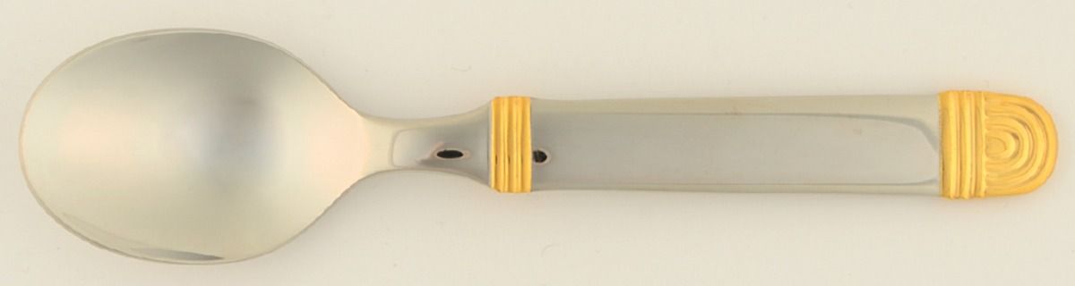 Palladio (Stainless, Gold Accent) Teaspoon by Towle Silver-1