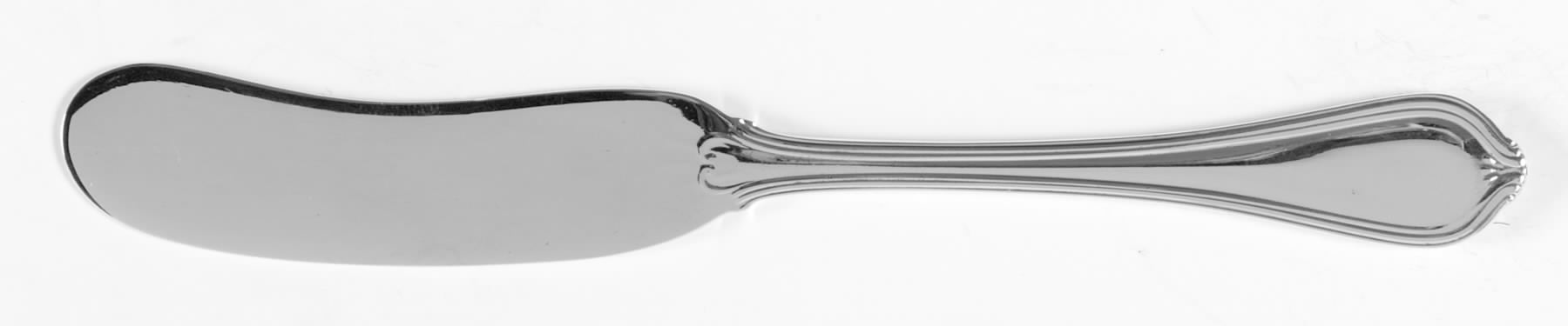 Paul Revere (Sterling, 1906) Large Flat Handle Butter Spreader by Towle Silver-1