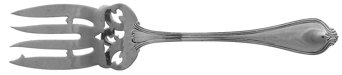 Paul Revere (Sterling, 1906) Cold Meat Serving Fork Small Pierce by Towle Silver-1