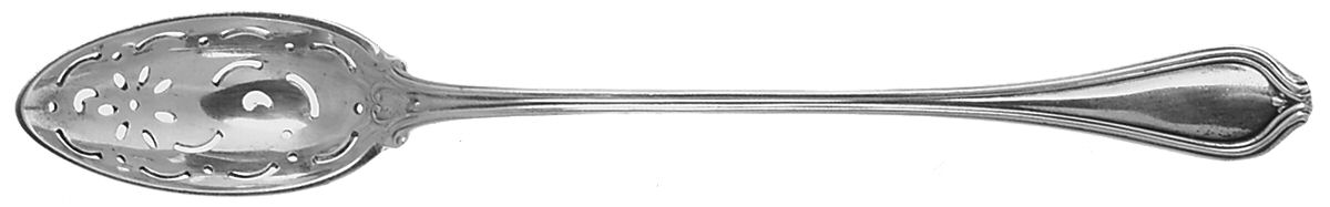 Paul Revere (Sterling, 1906) Pierced Bowl Short Handle Olive Spoon by Towle Silver-1