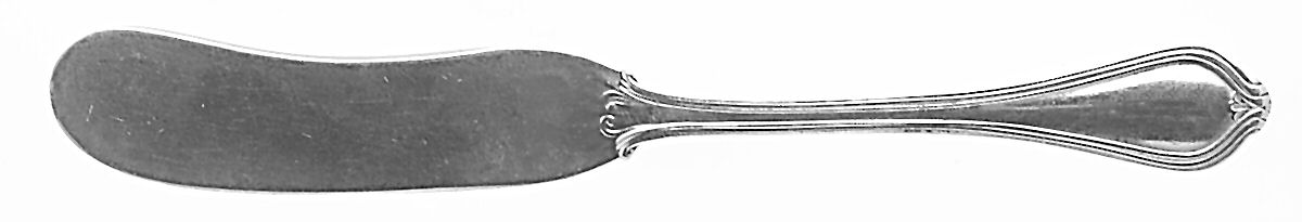 Paul Revere (Sterling, 1906) Flat Handle Butter Spreader by Towle Silver-1
