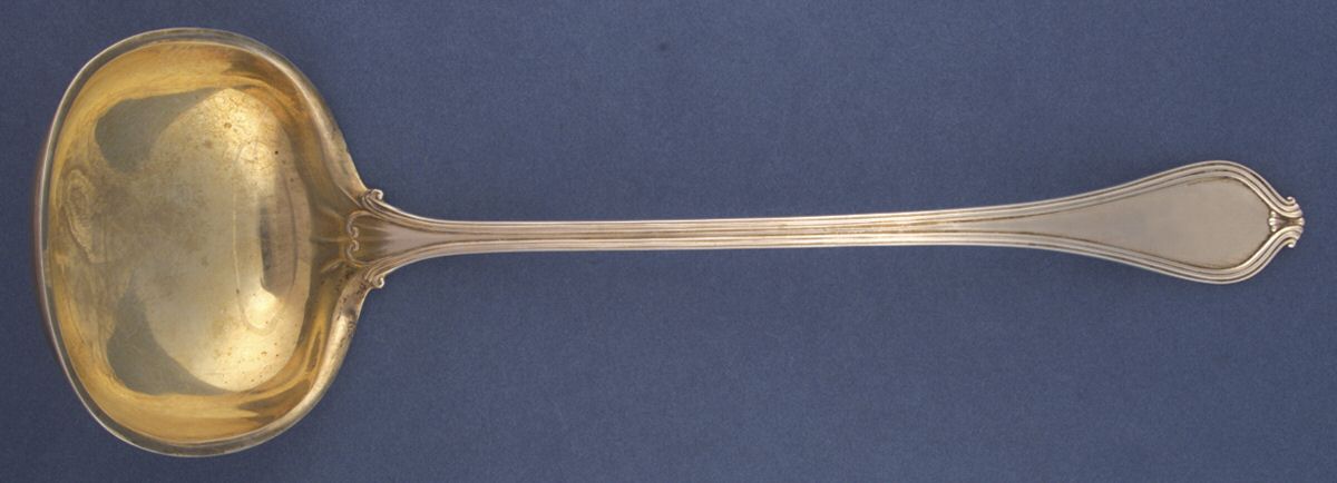 Paul Revere (Sterling, 1906) Large Solid Soup Ladle by Towle Silver-1
