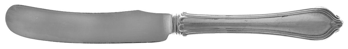 Paul Revere (Sterling, 1906) Hollow Handle Paddle Butter Spreader (Slvpt) by Towle Silver-1