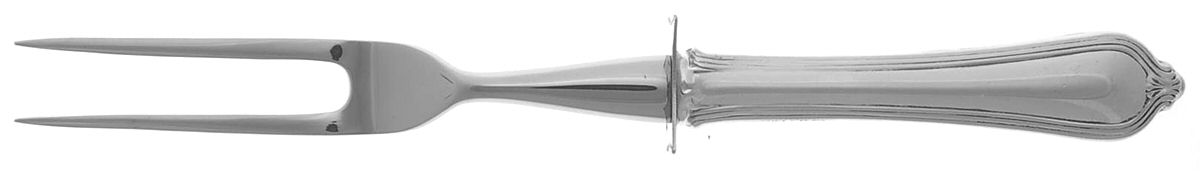 Paul Revere (Sterling, 1906) Small Steak Carving Fork with Stainless Prongs by Towle Silver-1