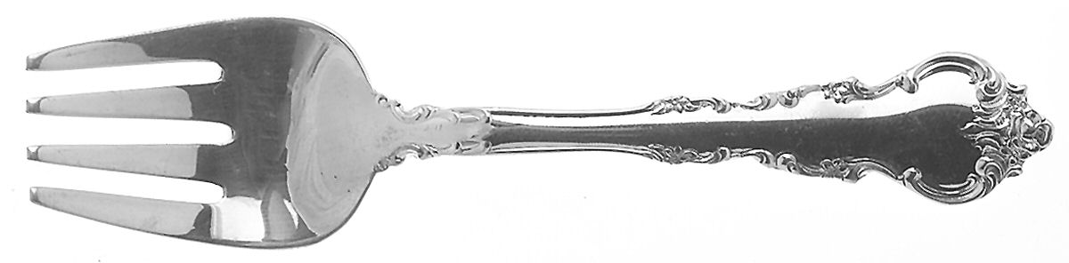 Peachtree Manor (Sterling, 1956, No Monos) Straight Handle Baby Spoon by Towle Silver-1