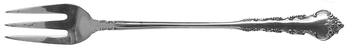 Peachtree Manor (Sterling, 1956, No Monos) Cocktail/Seafood Fork by Towle Silver-1