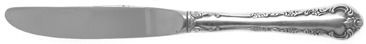 Peachtree Manor (Sterling, 1956, No Monos) Modern Hollow Butter Spreader (Stainless) by Towle Silver-1