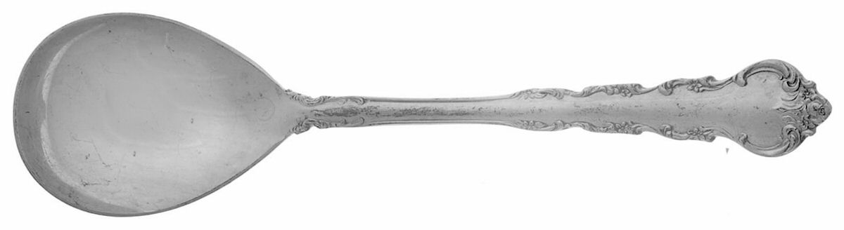 Peachtree Manor (Sterling, 1956, No Monos) Sugar Spoon by Towle Silver-1