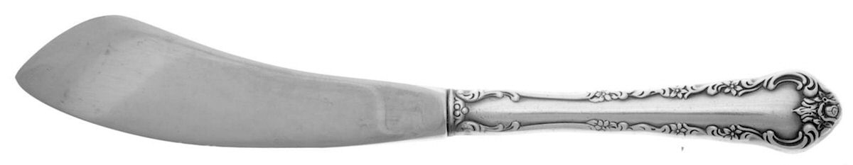 Peachtree Manor (Sterling, 1956, No Monos) Hollow Handle Master Butter Knife by Towle Silver-1