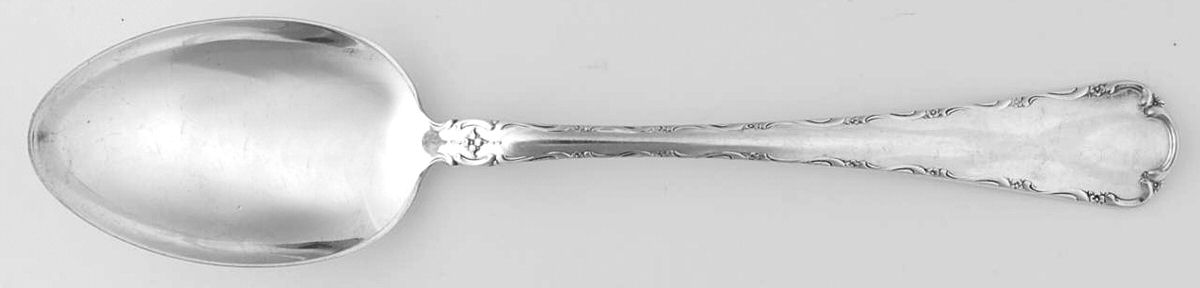 Petit Point (Sterling, 1957) Tablespoon (Serving Spoon) by Towle Silver-1